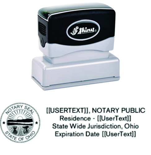 Shiny Ea-190 Notary Stamp W Seal